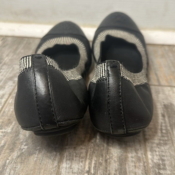 Tory Burch Black Gabby Slip-on Ballet Flats Size 8 - Picture 3 of 6